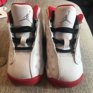 Boys size 4c authentic Jordan’s